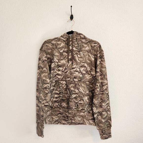 Rag & Bone Mens Size Small NY Army‎ Photo Reel Quilted Hoodie - Picture 1 of 6